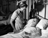 Pielęgniarka przy pacjencie